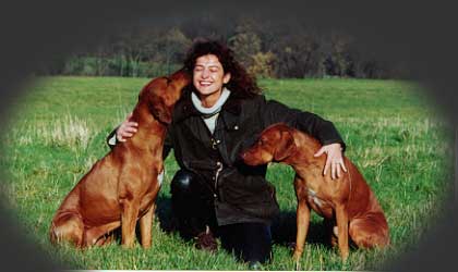 Karin mit Nala & Ruby
